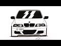 Как нарисовать машину BMW E 39 поэтапно (Ахадов Эльнур) How to draw a car BMW