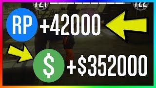 How To Make $352,000 & 42,000 RP PER GAME in GTA 5 Online | NEW Best Unlimited Money Guide/Method