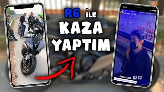 R6 Ile Kaza Yaptim... Motovlog