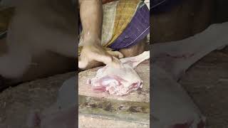 Goat Legs Meat Cutting