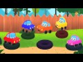 fünf kleine Schätzchen| Little red car|wenig rotes Auto| Deutsche