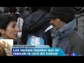 Un vecino corrige a un perdiodista de RNE que estaba mintiendo (Gamonal, Burgos)