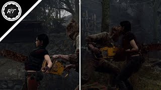 Resident Evil 4 Remake Ada Wong Death Scene By Chainsaw Re4 Ada Ryona