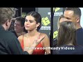 Selena Gomez shows love to her fans at the Rudderless premiere in LA