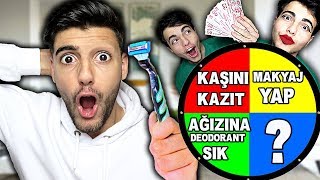Dev Cezali Çarki Felek Challenge Kaş Kazıtmak