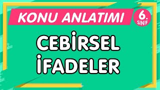 Cebi̇rsel İfadeler 6.Sınıf Matematik Yeni̇ Nesi̇l Konu Anlatımı-Pdf Imt Hoca