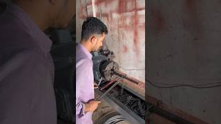 Art Of Spring Making On Old Lathe By Hand