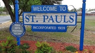 St Pauls NC - My afternoon visit of the town before teaching