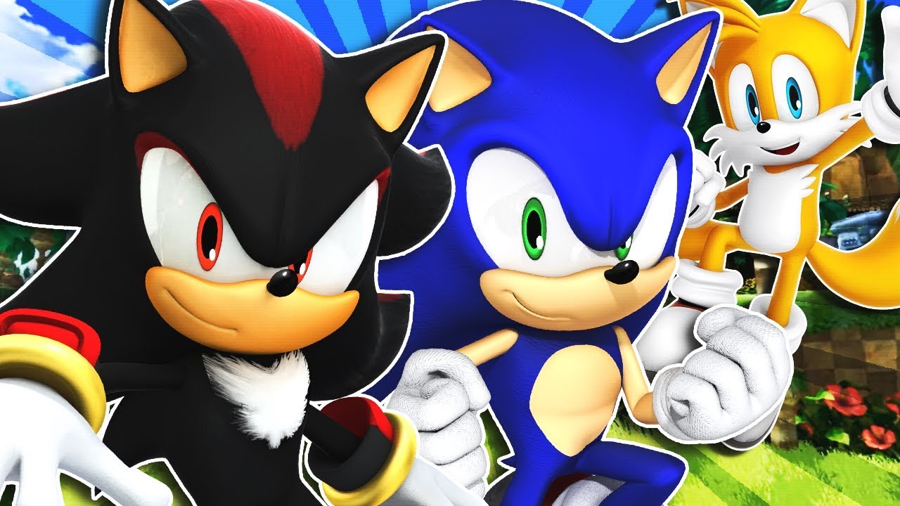 Sonic, Shadow & Silver Go To The Beach (VR Chat) 