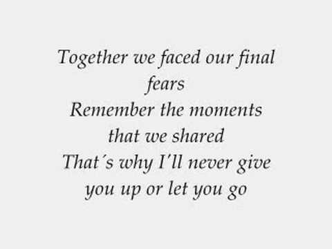 Blue - Curtain Falls with lyrics