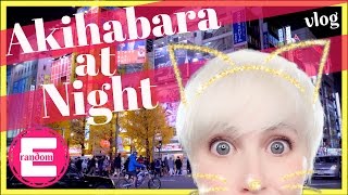 Akihabara at Night | Sony a7sII | SlowMotion | Tokyo JAPAN | 4K