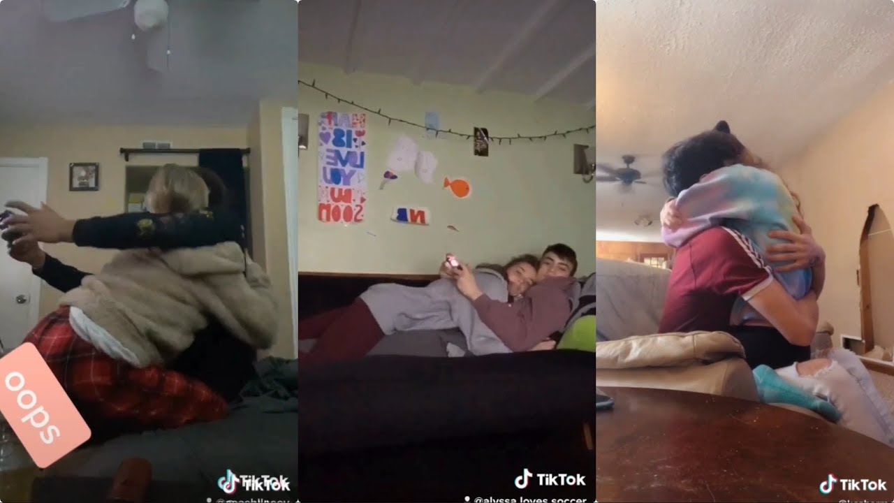 Couple recording themselves