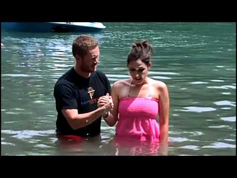 Catie Grier baptism
