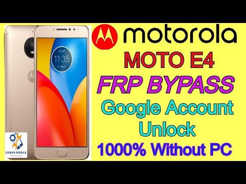 Moto E4 Bypass Frp Android 7.1.1| Moto E4 Google Account Moto E4 Bypass Frp Android 7.1.1| Moto E4 Google Account