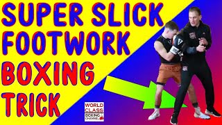 Must Know Boxing Move If You are Fighting on the Inside! Boxing Footwork Trick!