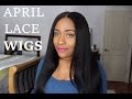 APRIL LACE WIGS LIGHT YAKI WIG REVIEW | SHOW AND TELL