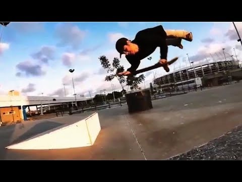 INSTABLAST! - AMAZING Skateboarding ARMS ONLY!! 12ft Drop Heelflip Indy!! Xtreme Fisheye DESTROYED!!