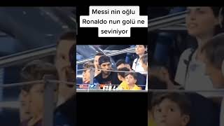 Messinin Oğlu Ronaldonun Üne Seviniyor