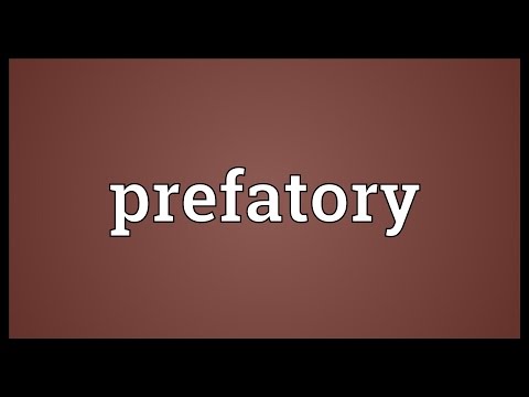Header of prefatory