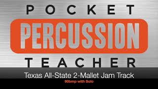 2020 Texas All State 2 Mallet Jam Track with Solo 90bmp