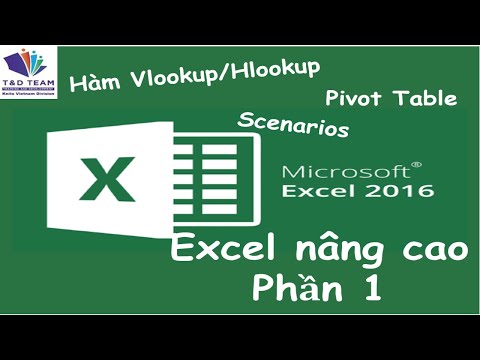Học Excel cùng TDD | Excel nâng cao - Phần 1