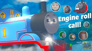 Engine Roll Call Thomas & Friends Blue Trains With Friends Roblox Remake