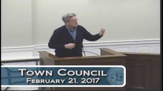 Town Council Feb 21 2017
