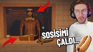 Gece Saat 0300Te Hamburgerci̇ De Çalişmak Ki̇osk