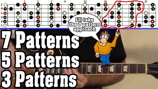The 3 Most Common Ways to Visualize the Fretboard for Soloing "In-Key" (Major and Minor)