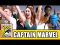 CAPTAIN MARVEL Announced at Marvel Comic Con 2016 Panel - Bri...