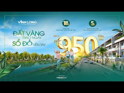 THỰC TẾ DỰ ÁN ĐẤT NỀN THÀNH PHỐ VĨNH LONG NEW TOWN PHƯỜNG 5| Flycam - Tập đoàn Hưng Thịnh