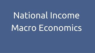 Introduction to National Income | CA CPT | CS & CMA Foundation | Class 11 | Class 12