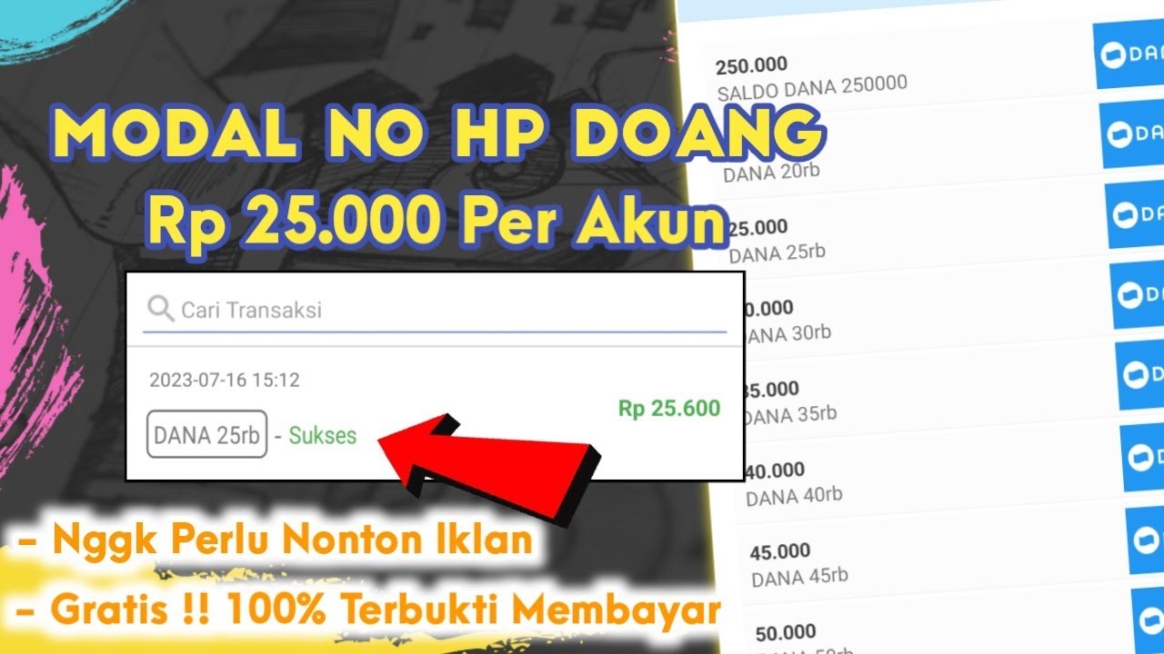 SUCCESSFUL WITHDRAW IDR 25,000 | Money Making Apps 2023, SUCCESSFUL WITHDRAW IDR 25,000 | Money Making Apps 2023,