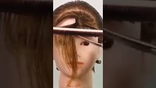 How To Cut Perfect Bangs Tutorial
