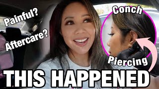 My Conch Piercing Experience - Was It Painful & Aftercare