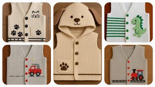 Özel Tasarım Çocuk Yelek Modelleri Special Design Childrens Vest Models