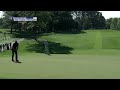 Ryan Moore confidently drains a 37-foot birdie putt at Wells Fargo