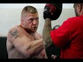 Brock Lesnar Boxing-MMA Training
