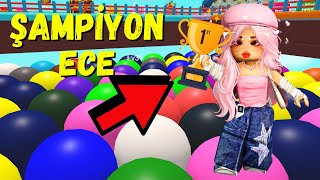 ECE RENK OYUNU ŞAMPİYONU🏆AYŞEM ECE ARI💥ROBLOX COLOR BLOCK