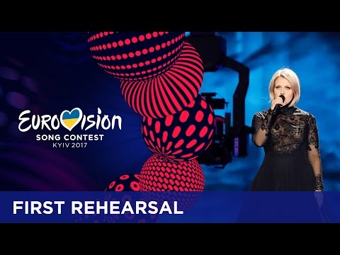 Norma John - Blackbird (Finland) First rehearsal in Kyiv