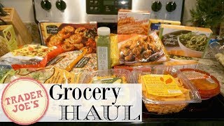 TRADER JOE'S GROCERY HAUL | HEALTHY + INDULGENT FAVES | XoJuliana