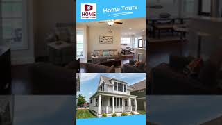 Decorated Tiny House - Charming Front Porch - (1-min. Home Tour) - Interior Design Ideas - #shorts