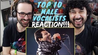 TOP 10 MALE VOCALISTS - REACTION & ANALYSIS!!!