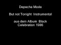 Depeche mode But not tonight Istrumental