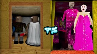 Roblox Granny Chapter 2  Vs Barbie Granny chapter 2