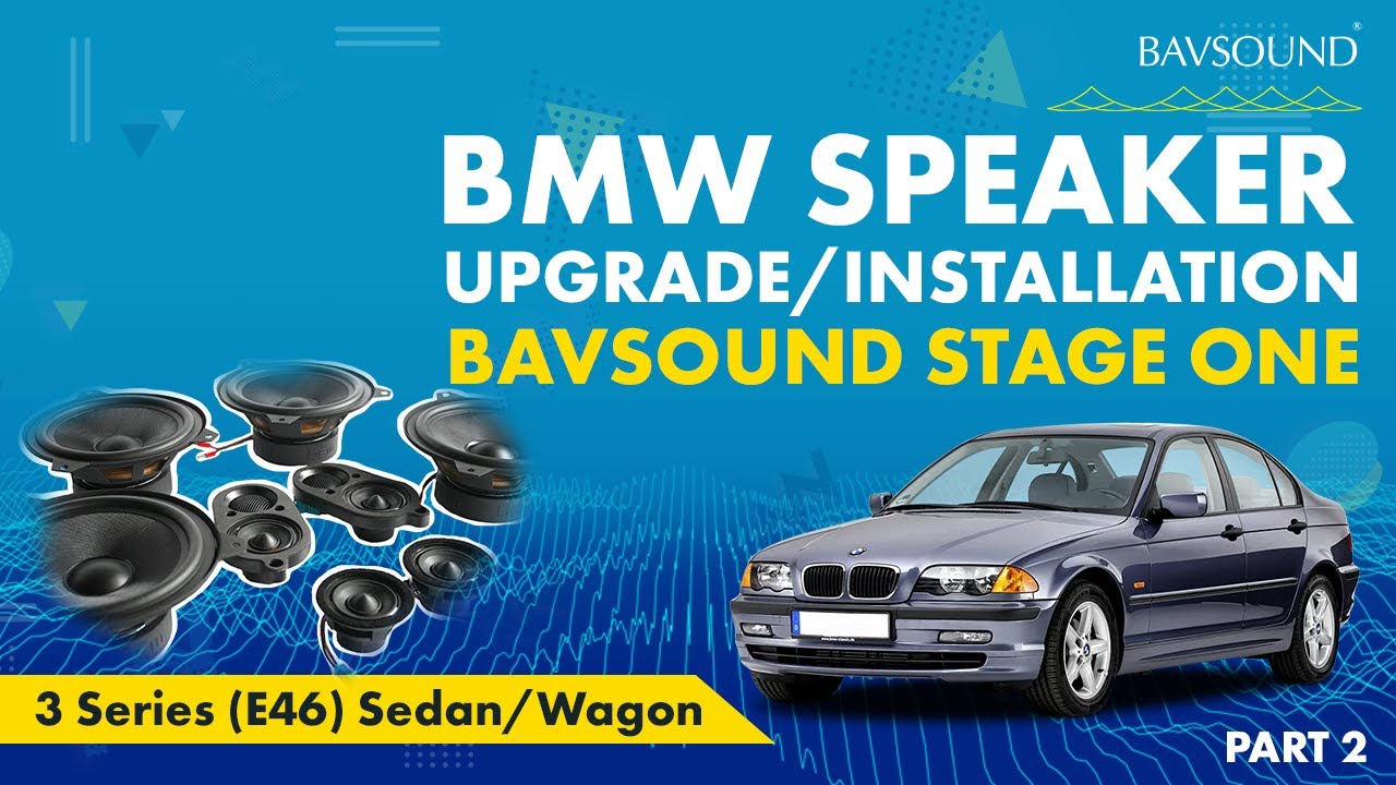 2/3: BMW 3 Series (E46) Sed/Wag Speaker Upgrade Install 2