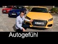 2015/2016 all-new Audi TT & Audi TTS Coupé review test drive with Ascari racetrack - Autogefühl