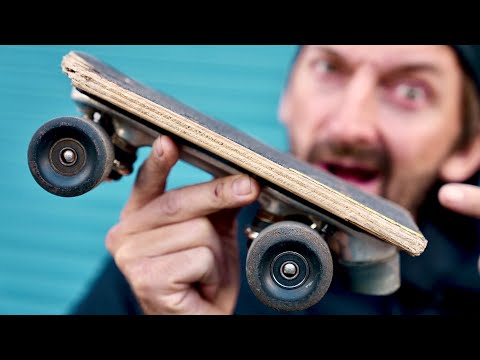 THE SMALLEST SKATEBOARD ON THE PLANET