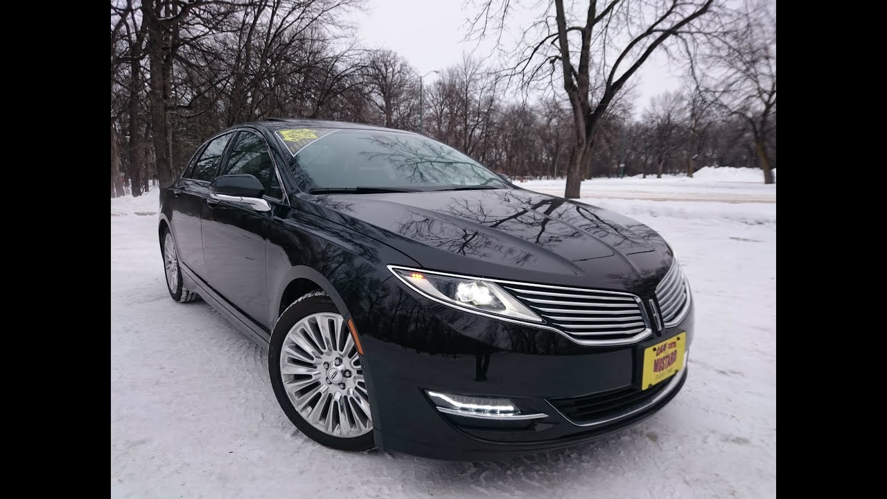 2015 Lincoln MKZ 3.7L AWD Full Review, Start up and ...