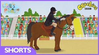 Lets Play Show Jumping Compeion - Cbeebies